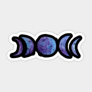 Moon Phases Sticker